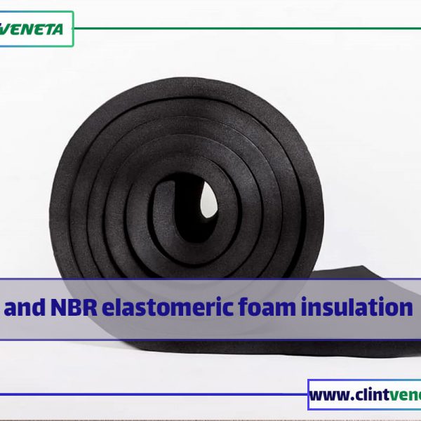 EPDM and NBR elastomeric foam insulation