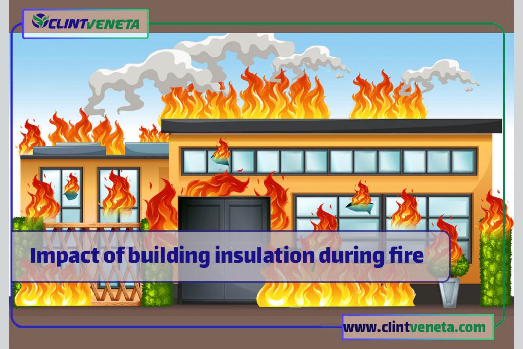 Impact of building insulation during fire